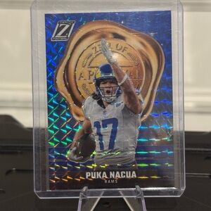 🔥 2023 Panini Zenith Puka Nacua Zeal of Approval Card